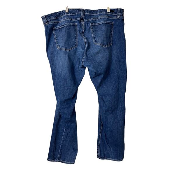 Kut from the Kloth Jeans Plus Boyfriend Hi Rise Medium Blue Women's Size 22W - Picture 3 of 9